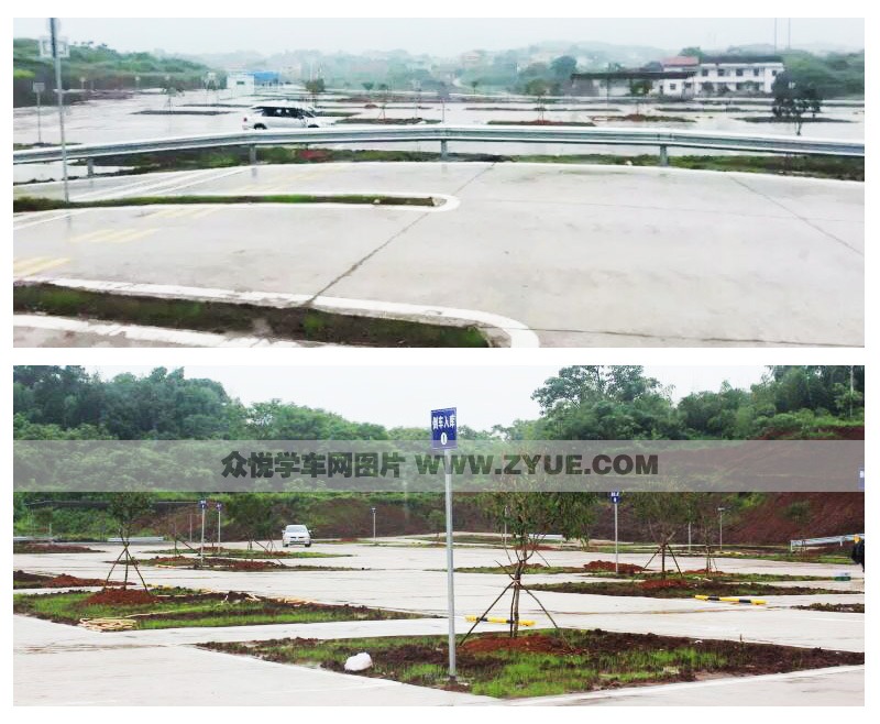 衡陽(yáng)泰安駕校訓(xùn)練場(chǎng)地局部