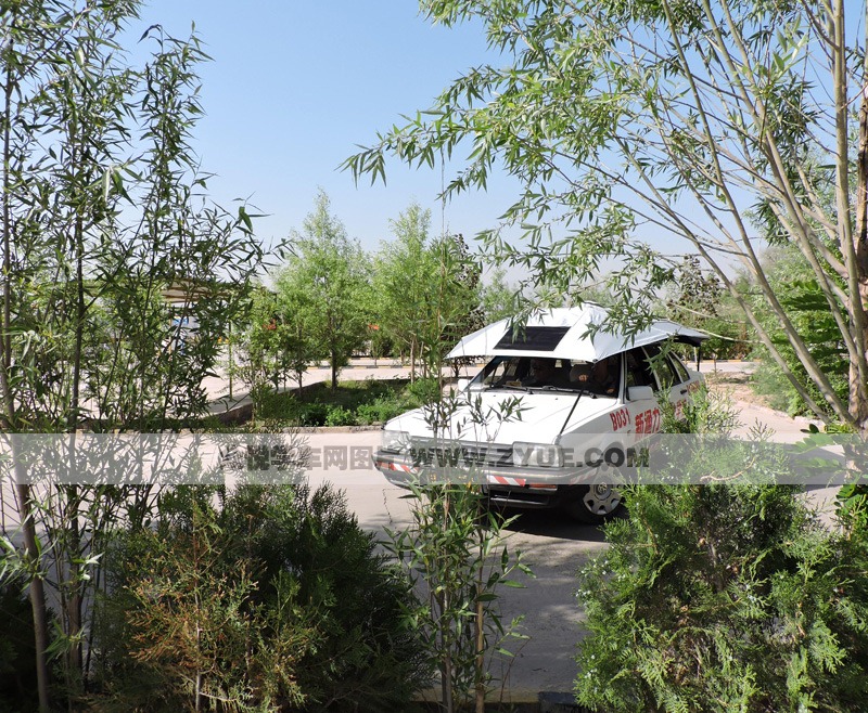 新通力駕校學(xué)車(chē)場(chǎng)地一角